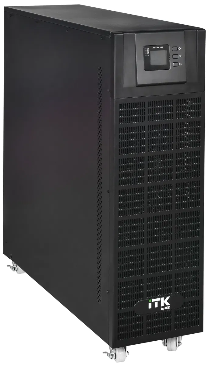 ITK ELECTRA OB ИБП Онлайн 10кВА/10кВт трехфазный моноблок LCD RS232 USB с АКБ 40х9AH EOB-0010KVA-3-040