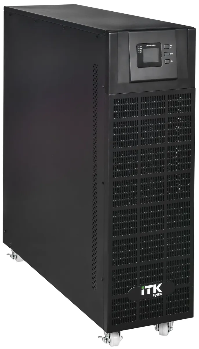 ITK ELECTRA OB ИБП Онлайн 15кВА/15кВт трехфазный моноблок LCD RS232 USB с АКБ 40х9AH