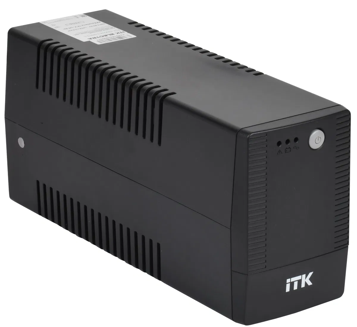 ITK ELECTRA ST ИБП однофазный линейно-интерактивный 1000ВА/600Вт 2хSchuko LED дисплей АКБ 1х9AH USB EST-1000VA-1-001-S-L