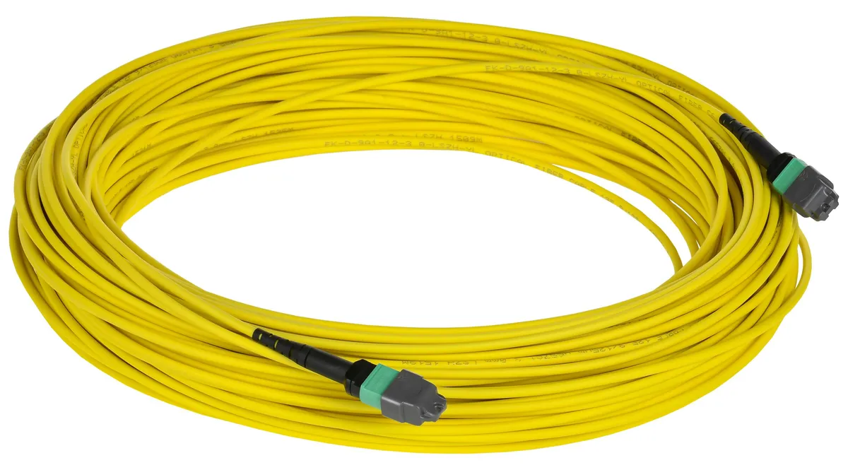 ITK Сборка кабельная MPO/APC female-MPO/APC female тип А 12ОВ SM OS2 30м FAP0902-MPOF-MPOF-12A-030