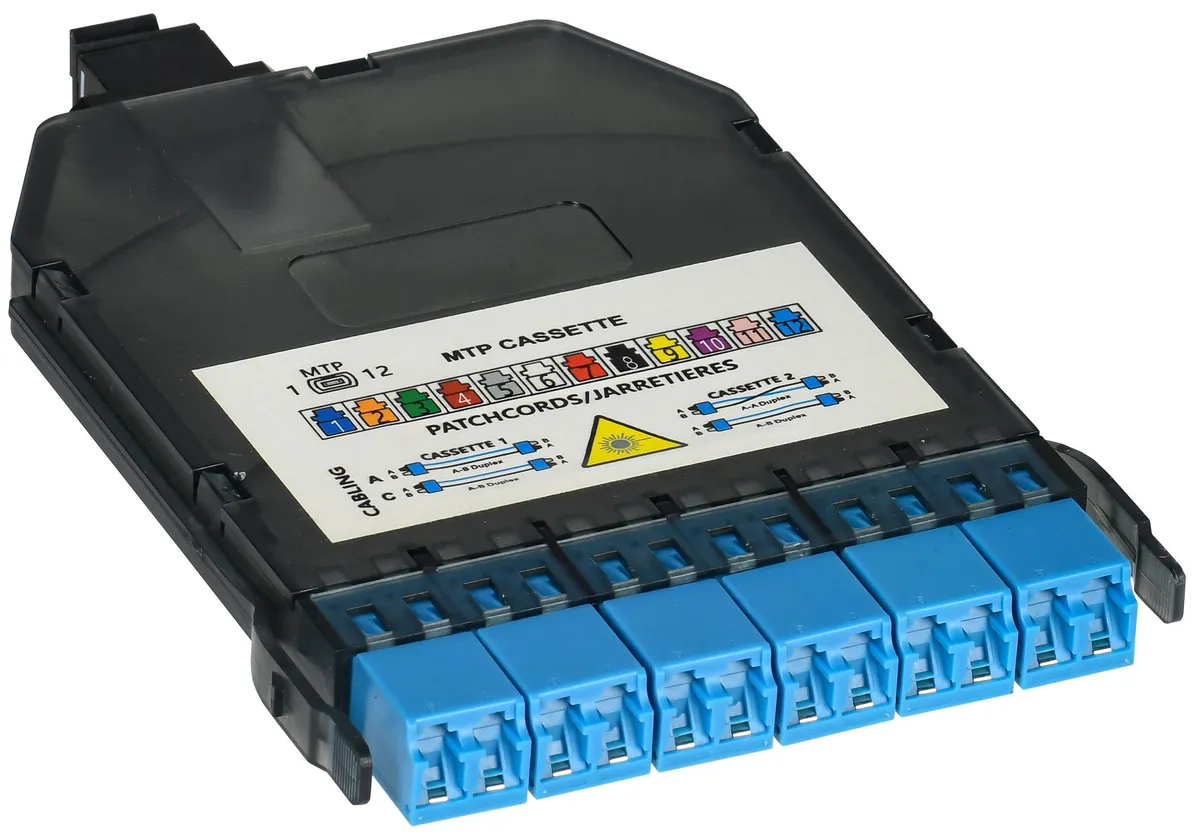 ITK Кассета для кросса HD OS2 MPO female 3хLC-quadro (12 ОВ)