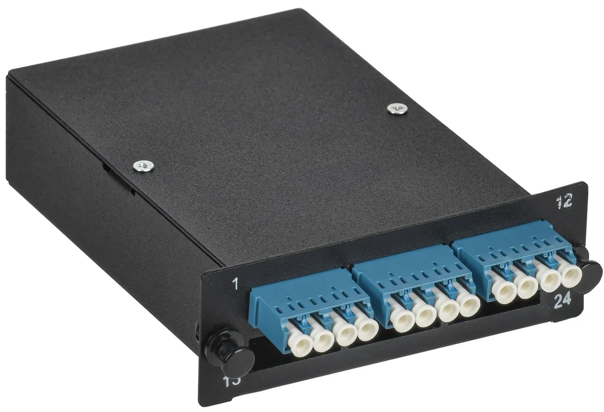 ITK Кассета для кросса ST OS2 MTP male 3хLC-quad (12 ОВ)