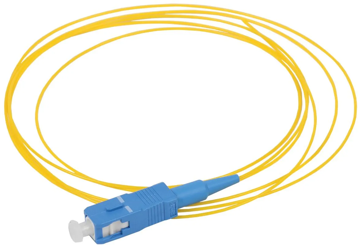 Пигтейл для одномодового кабеля (SM); 9/125 (OS2); SC/UPC; LSZH (дл.1.5м) ITK FPT09-SCU-C1L-1M5