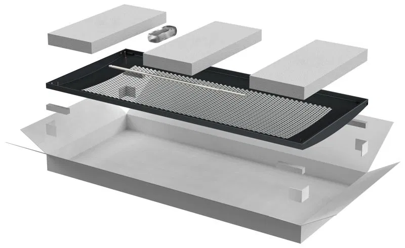 Дверь для шкафа LINEA N 33U 600мм перфорир. черн. ITK LN05-33U6X-DP