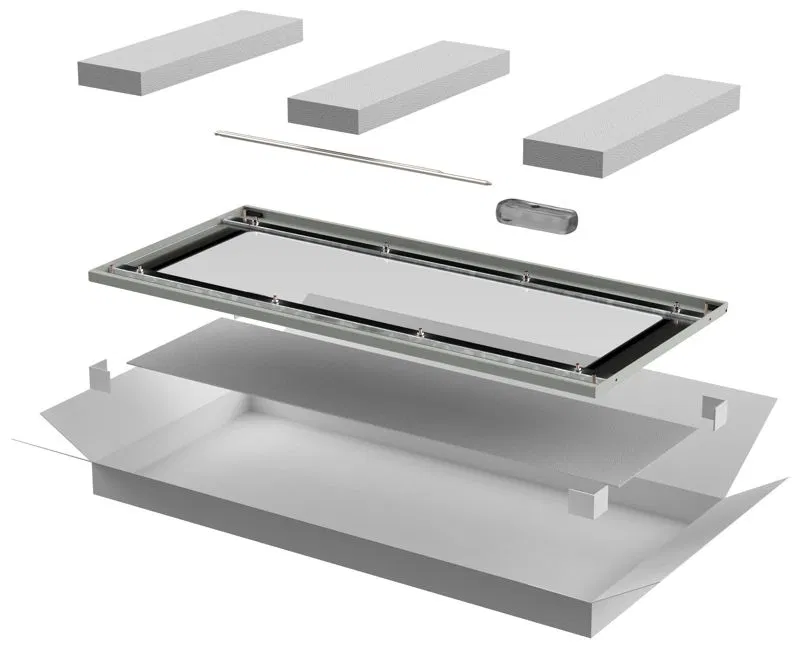 Дверь стеклянная для шкафа LINEA N 28U 600мм сер. ITK LN35-28U 600мм 6X-DR LN35-28U6X-DR