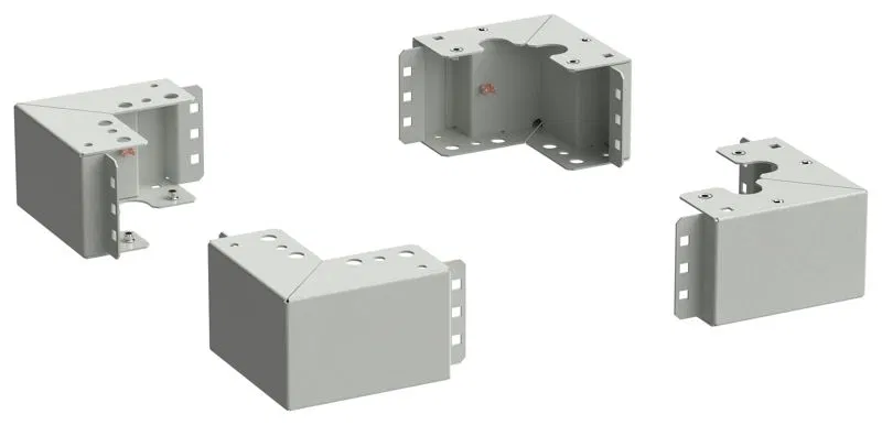 Уголок цоколя h=100мм сер. (уп.4шт) LINEA S ITK LS-BC35-B0-01