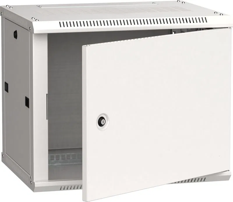 Шкаф 19дюйм LINEA W 6U 600х450мм настен. метал. дверь RAL7035 ITK LWR3-06U64-MF