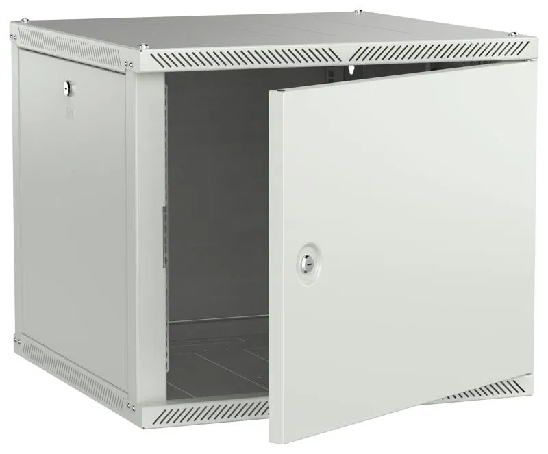Шкаф LINEA W 9U 600х600мм дверь метал. сер. 2.0 ITK LWR3-09U66-MF-2