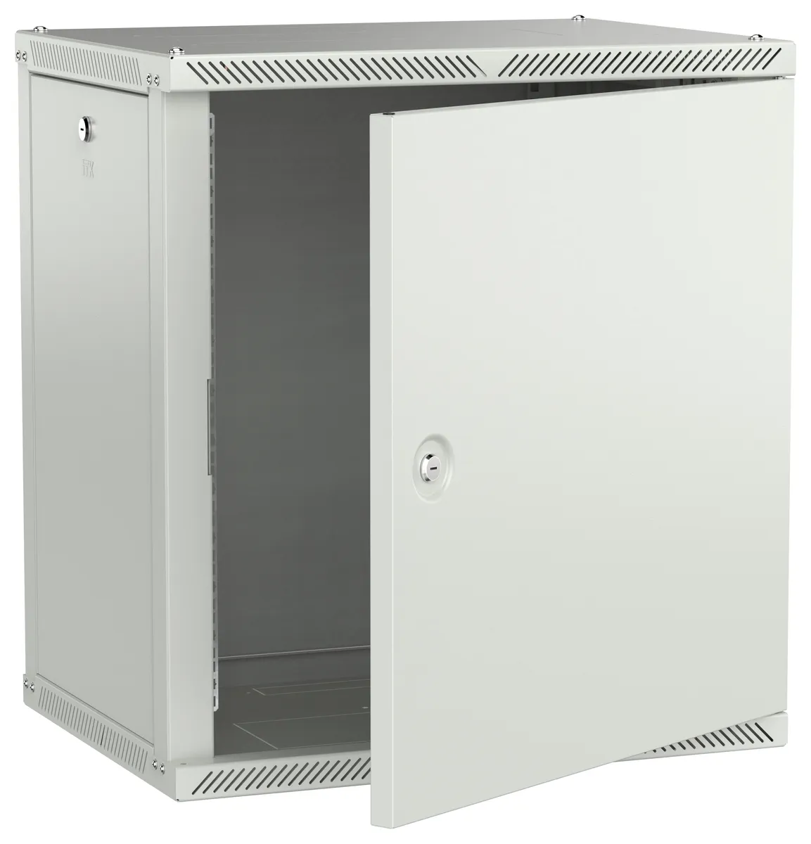ITK LINEA W Шкаф настенный 12U 600х450мм дверь металл серый 2.0