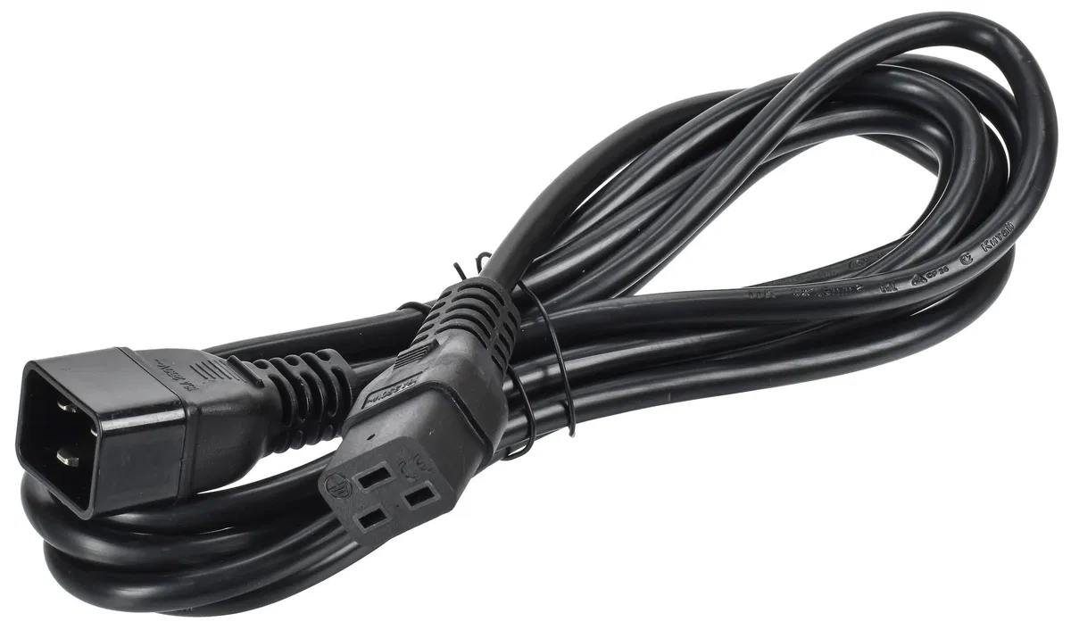ITK Кабель электропитания PDU 3х1,5мм2 3м с разъёмами С19-C20 PC-C19C20-3M