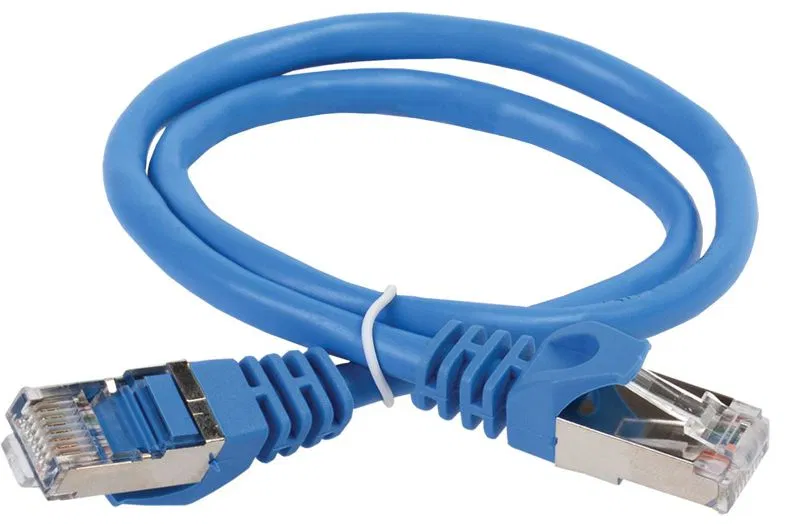 Патч-корд кат.5E FTP 0.5м син. ITK PC03-C5EF-05M