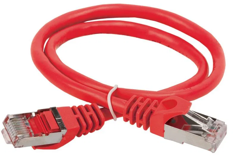 Патч-корд кат.5E FTP 5м красн. ITK PC04-C5EF-5M
