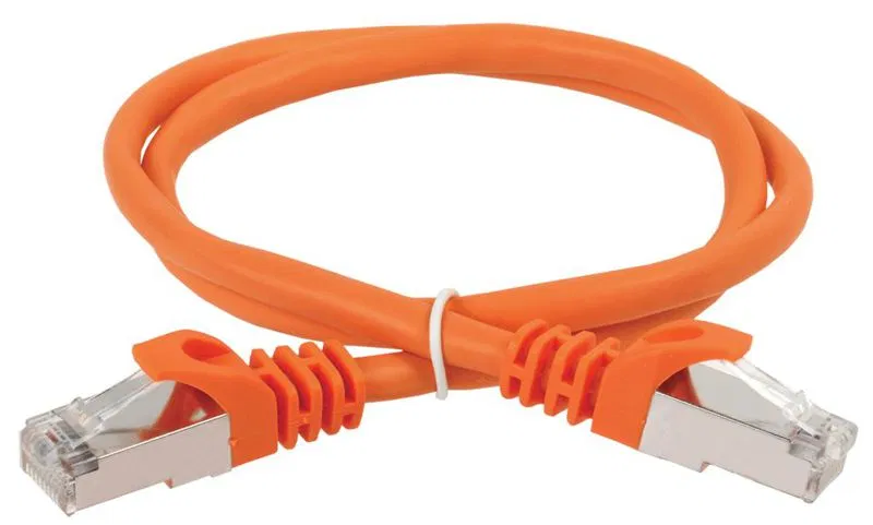Патч-корд кат.5E FTP 1.5м оранж. ITK PC07-C5EF-1M5