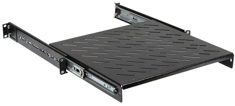 Полка выдвижная L600мм черн. ITK SS05-600PI-R