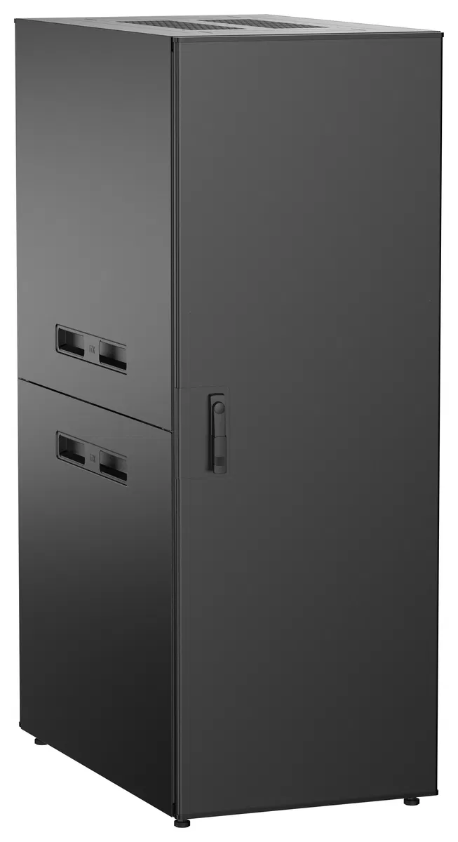 ITK UNITBOX N Шкаф сетевой 19" напольный 33U 600х1000мм металлические двери черный UBN05-33U61-MM