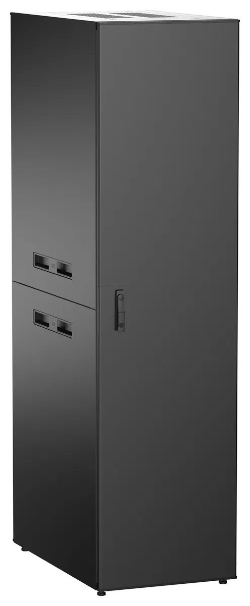 ITK UNITBOX N Шкаф сетевой 19" напольный 47U 600х1000мм металлические двери черный UBN05-47U61-MM
