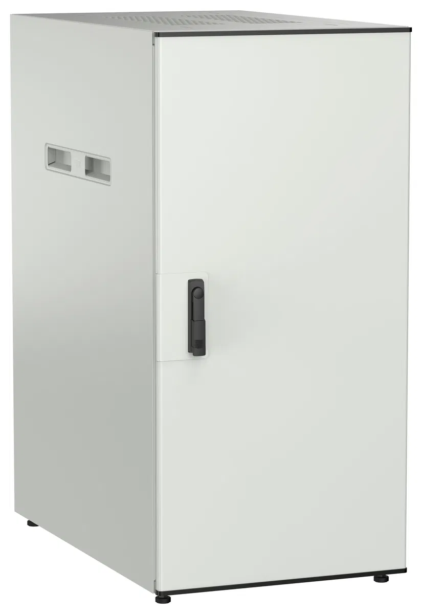 ITK UNITBOX N Шкаф сетевой 19" напольный 24U 600х1000мм металлическая передняя дверь серый UBN35-24U61-M