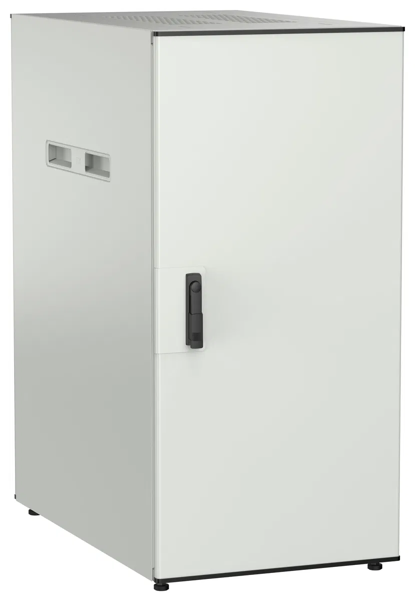 ITK UNITBOX N Шкаф сетевой 19" напольный 24U 600х1000мм металлические двери серый UBN35-24U61-MM
