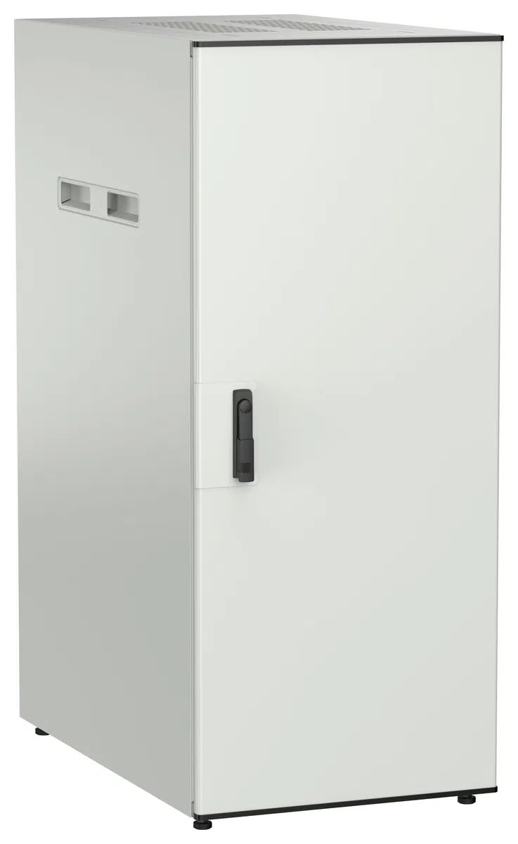 ITK UNITBOX N Шкаф сетевой 19" напольный 28U 600х1000мм металлическая передняя дверь серый UBN35-28U61-M
