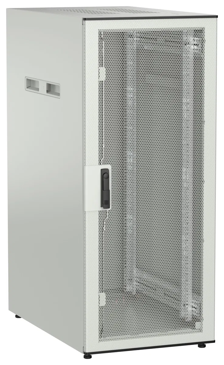 ITK UNITBOX N Шкаф сетевой 19" напольный 28U 600х1000мм перфорированная передняя дверь серый UBN35-28U61-P