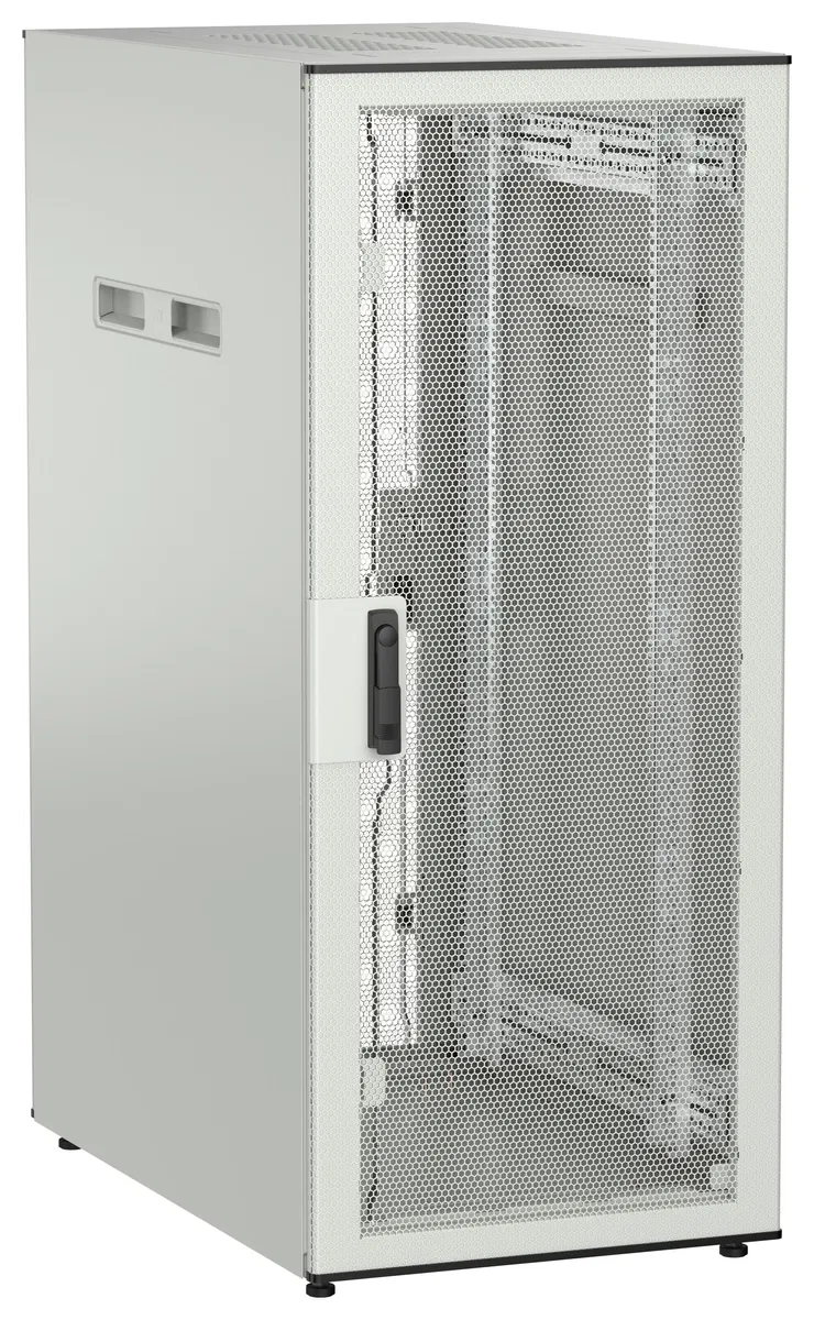 ITK UNITBOX N Шкаф сетевой 19" напольный 28U 600х1000мм перфорированные двери серый UBN35-28U61-PP