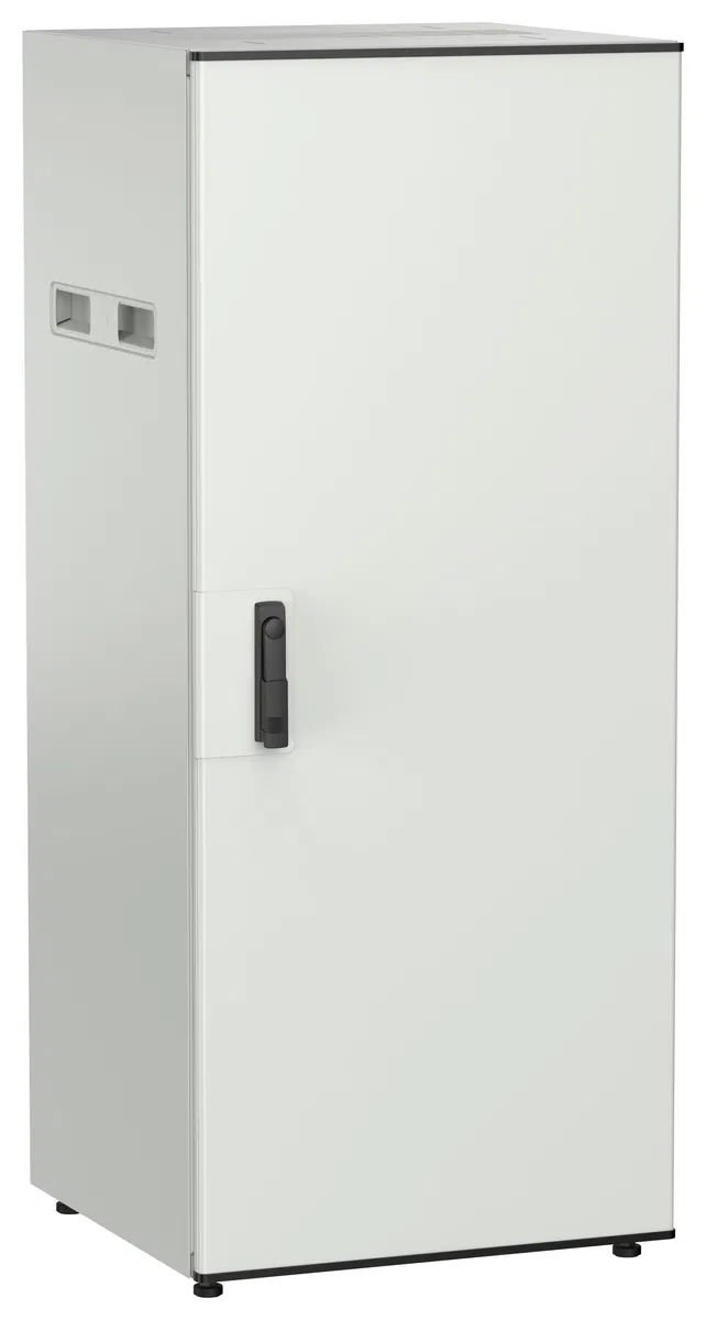 ITK UNITBOX N Шкаф сетевой 19" напольный 28U 600х600мм металлическая передняя дверь серый UBN35-28U66-M