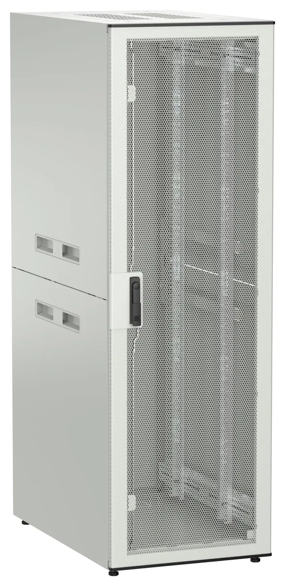 ITK UNITBOX N Шкаф сетевой 19" напольный 38U 600х1000мм перфорированная передняя дверь серый UBN35-38U61-P