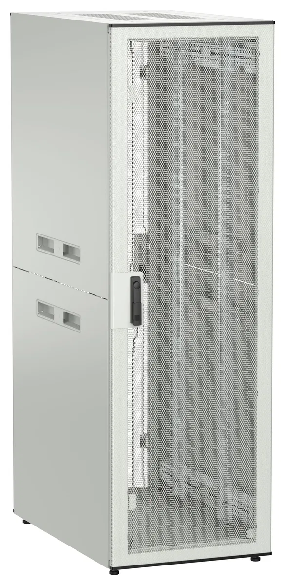 ITK UNITBOX N Шкаф сетевой 19" напольный 38U 600х1000мм перфорированные двери серый UBN35-38U61-PP