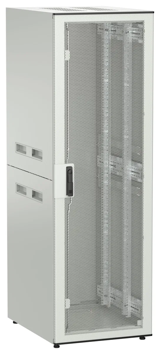 ITK UNITBOX N Шкаф сетевой 19" напольный 38U 600х800мм перфорированная передняя дверь серый UBN35-38U68-P