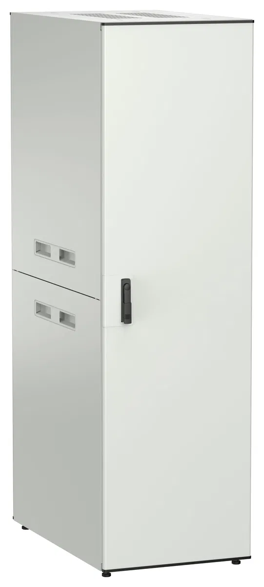 ITK UNITBOX N Шкаф сетевой 19" напольный 42U 600х1000мм металлические двери серый UBN35-42U61-MM