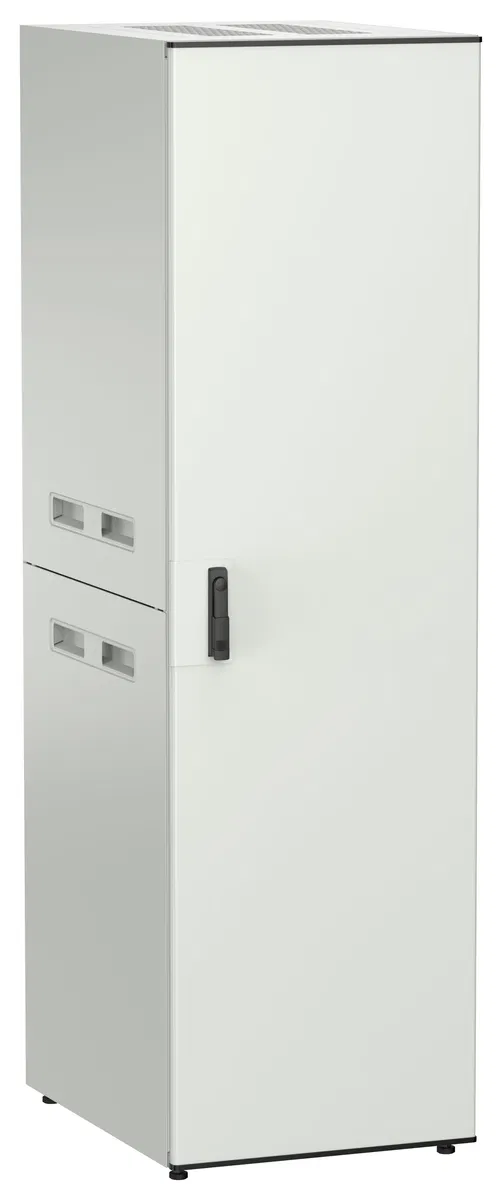 ITK UNITBOX N Шкаф сетевой 19" напольный 42U 600х800мм металлическая передняя дверь серый UBN35-42U68-M