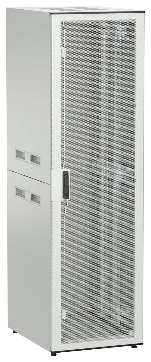 ITK UNITBOX N Шкаф сетевой 19" напольный 42U 600х800мм перфорированная передняя дверь серый UBN35-42U68-P