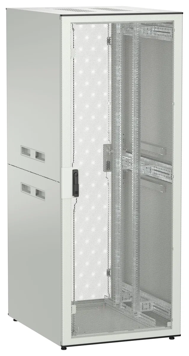 ITK UNITBOX N Шкаф сетевой 19" напольный 42U 800х1000мм перфорированная передняя дверь задняя перфорированная серый UBN35-42U81-PP