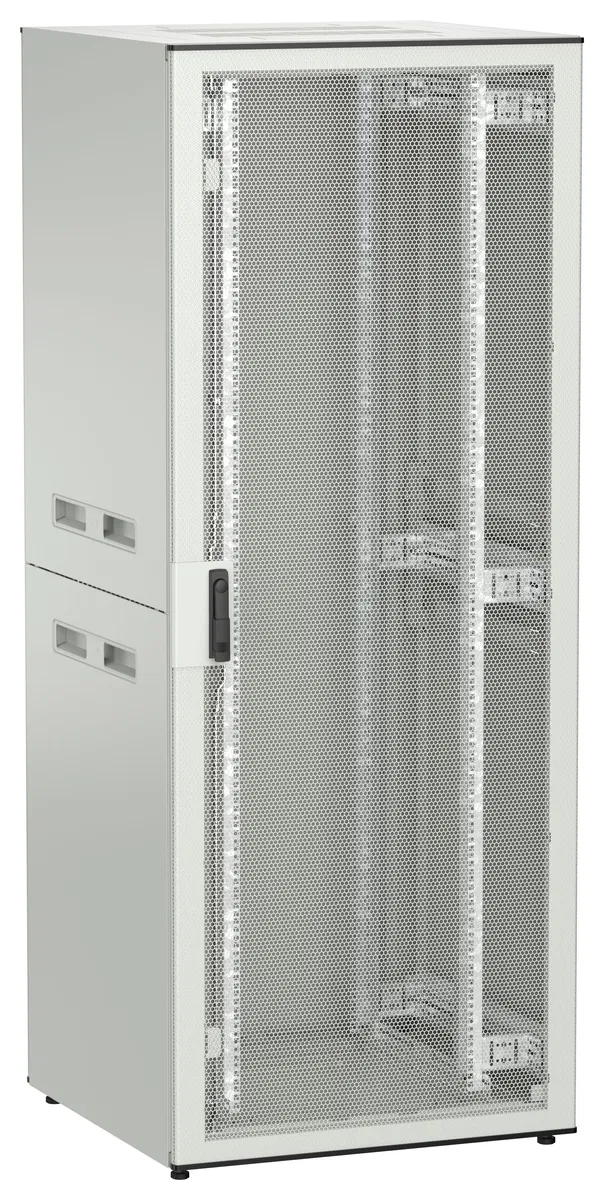 ITK UNITBOX N Шкаф сетевой 19" напольный 42U 800х800мм перфорированная передняя дверь задняя металлическая серый UBN35-42U88-PM