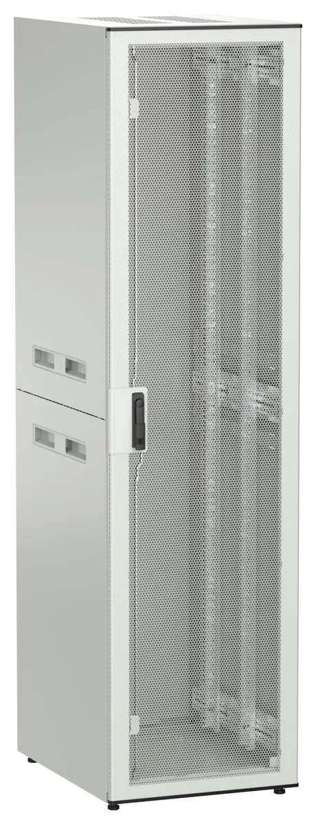 ITK UNITBOX N Шкаф сетевой 19" напольный 47U 600х800мм перфорированная передняя дверь серый UBN35-47U68-P