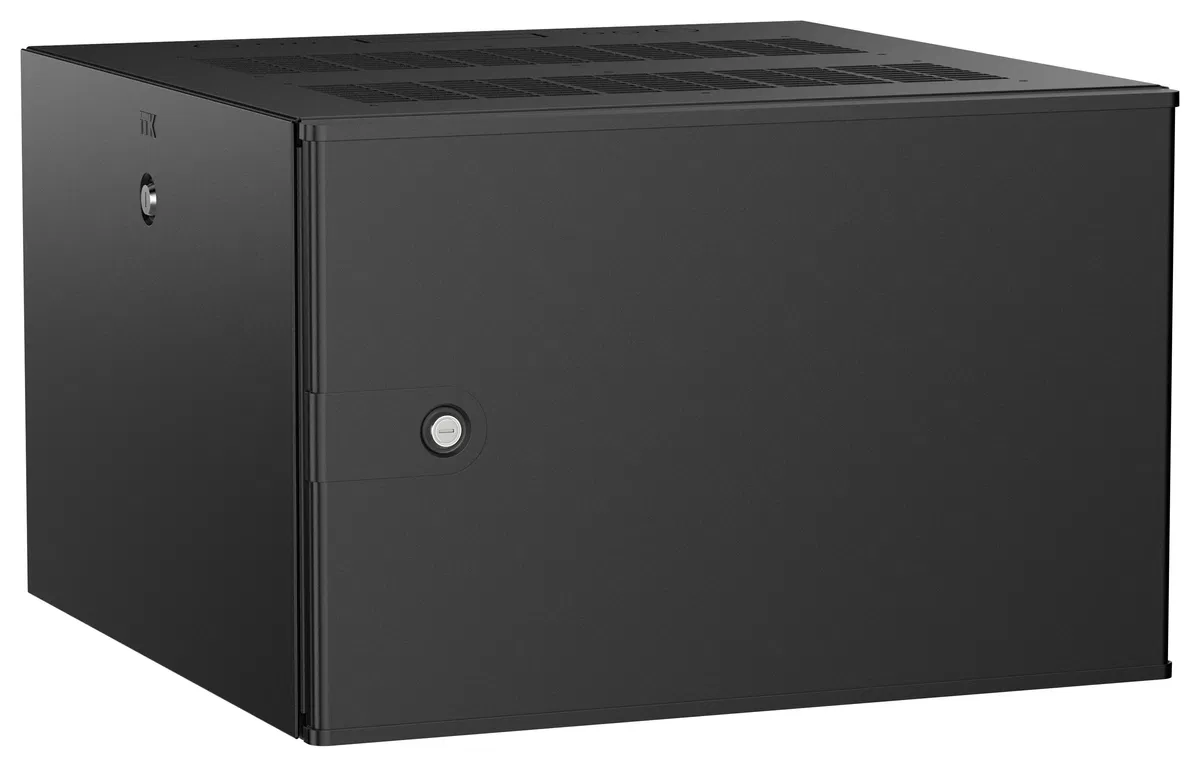 ITK UNITBOX W Шкаф настенный 6U 600х600мм дверь металлическая черный UBW05-06U66-M