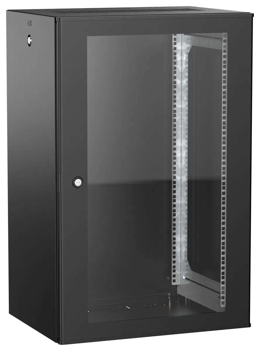 ITK UNITBOX W Шкаф настенный 18U 600х450мм дверь стеклянная черный UBW05-18U64-G
