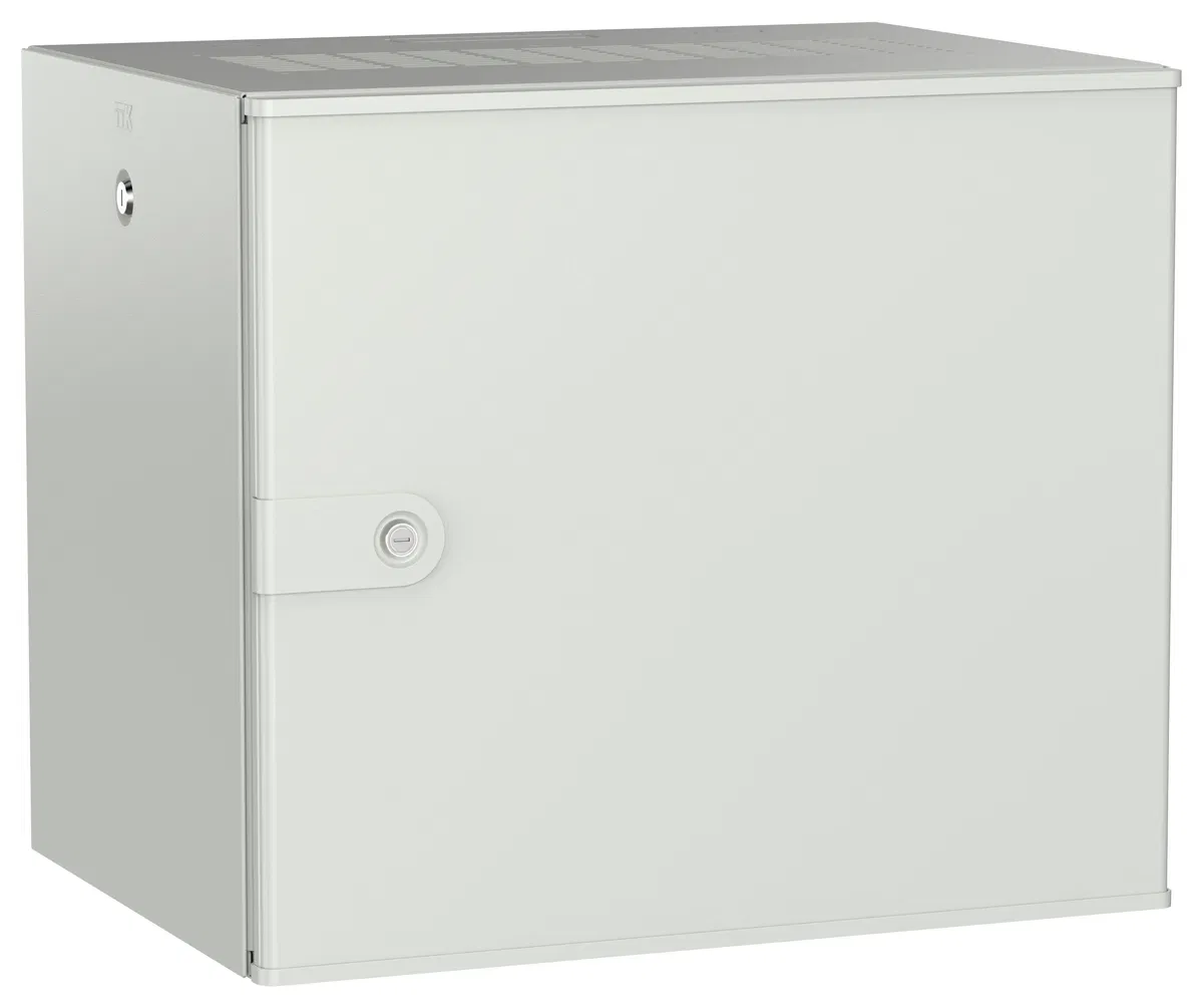 ITK UNITBOX W Шкаф настенный 9U 600х450мм дверь металлическая серый UBW35-09U64-M