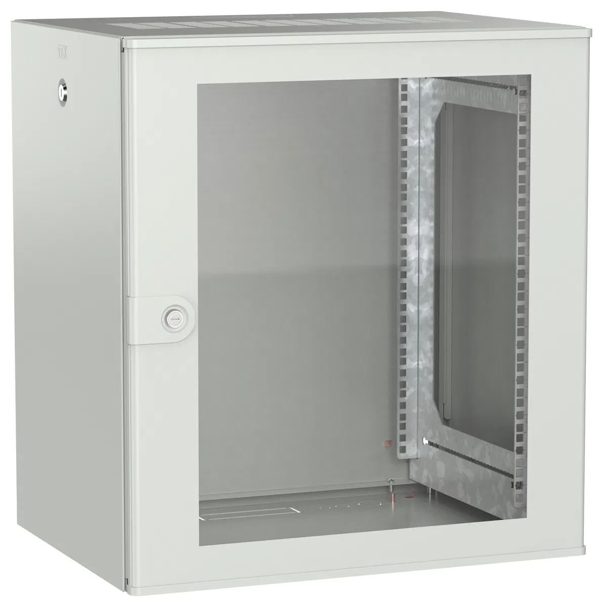 ITK UNITBOX W Шкаф настенный 12U 600х450мм дверь стеклянная серый UBW35-12U64-G