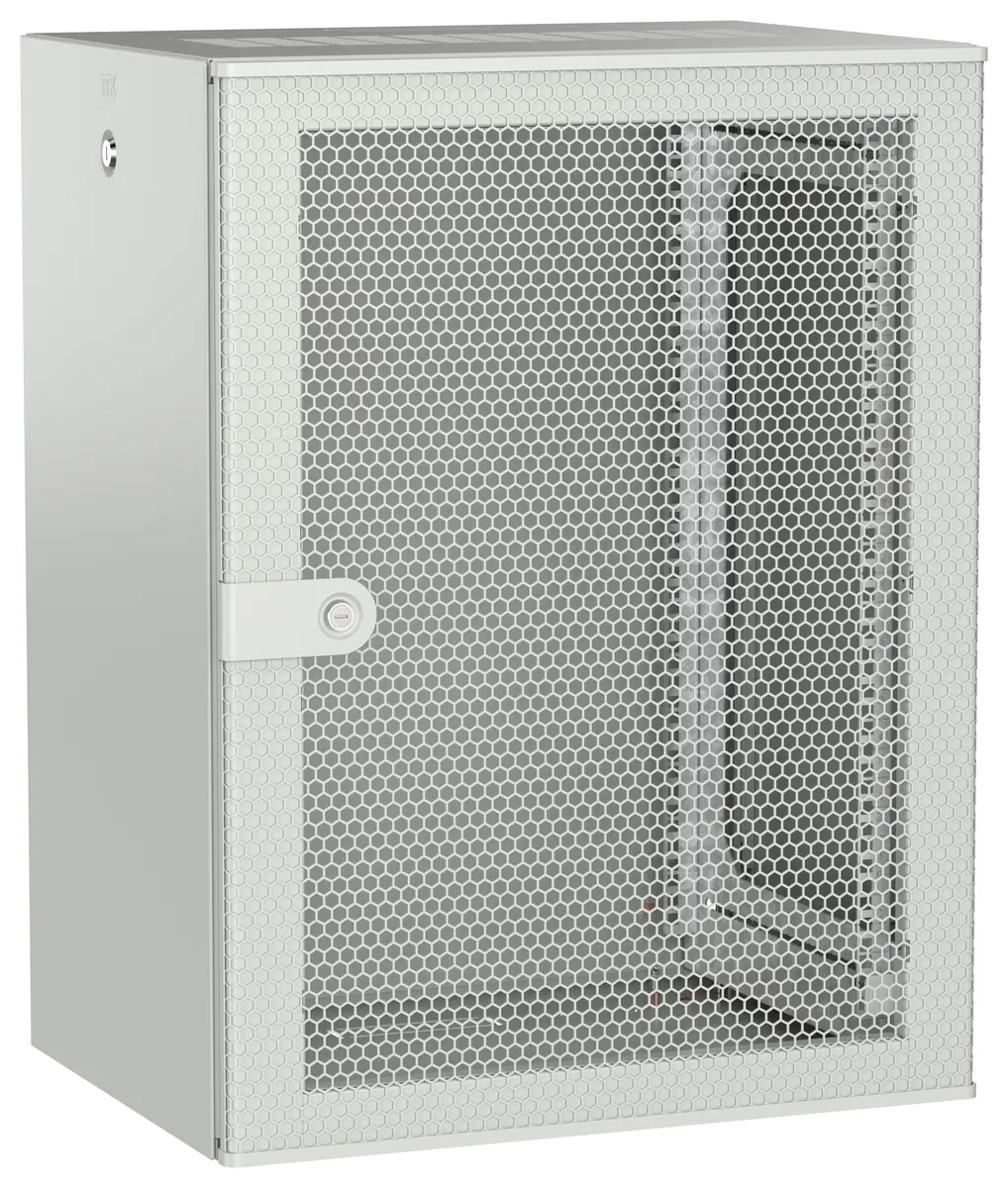 ITK UNITBOX W Шкаф настенный 15U 600х450мм дверь перфорированная серый UBW35-15U64-P