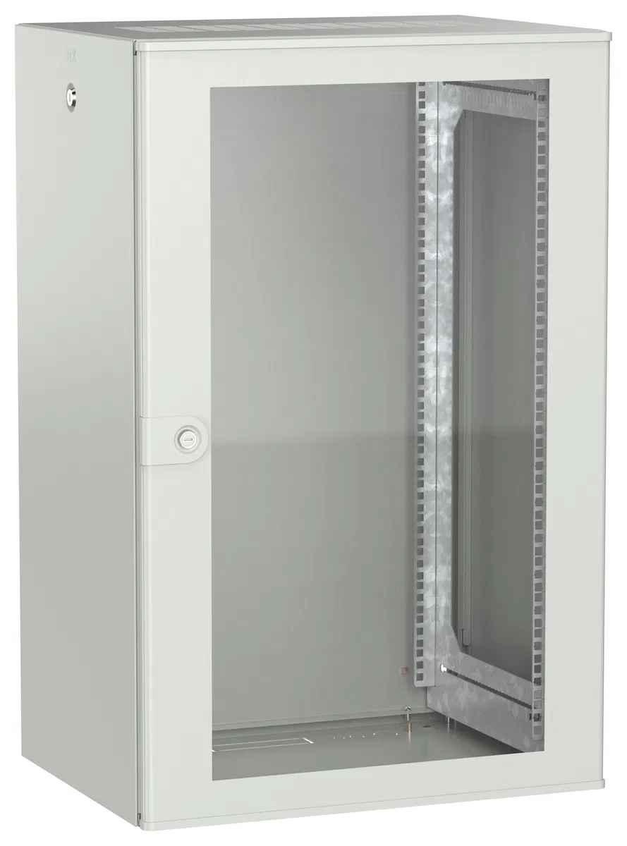 ITK UNITBOX W Шкаф настенный 18U 600х450мм дверь стеклянная серый UBW35-18U64-G