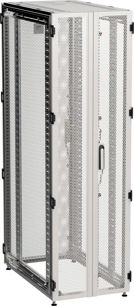 ITK by ZPAS Шкаф серверный 19" 47U 600х1000 двухстворчатые перфорированные двери серый РФ ZP35-47U-0610-P2P-R