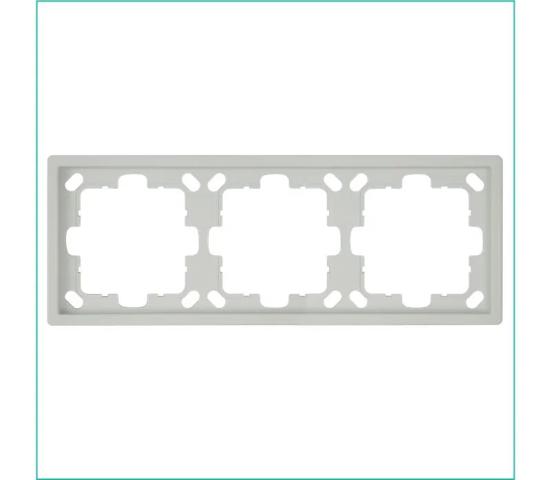 Рамка 3-м СП FD тауп матов. soft touch Jasmart FD1003PTM