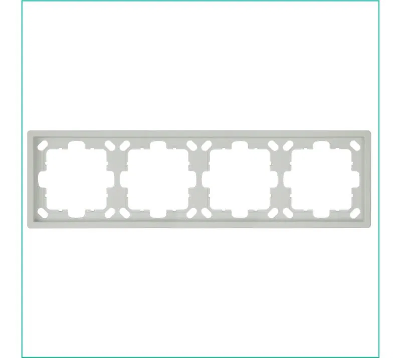 Рамка 4-м СП FD тауп матов. soft touch Jasmart FD1004PTM