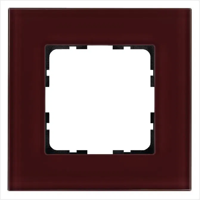 Рамка 1-м G-Glass стекло гранат. JasmartG1001GH