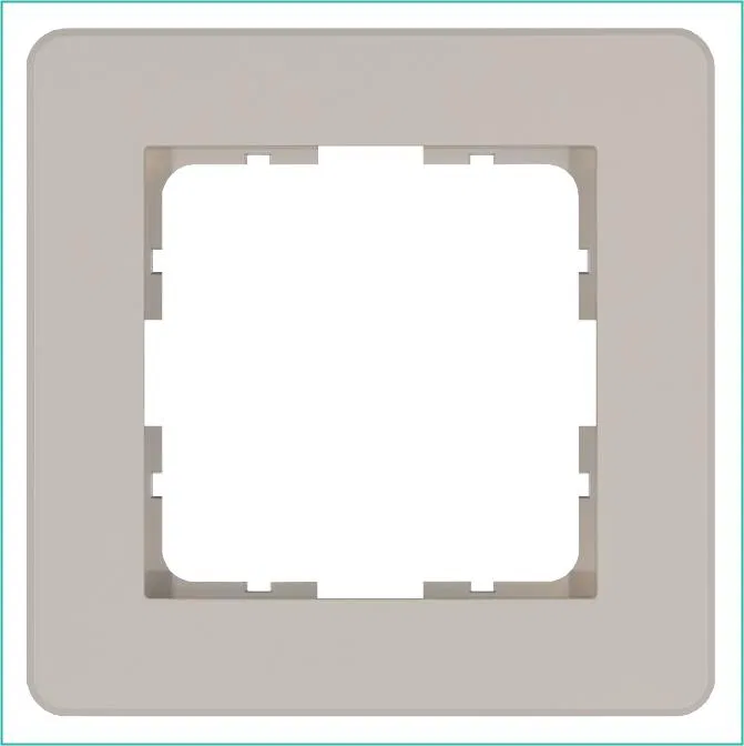 Рамка 1-м G-Flex тауп Jasmart G1101T