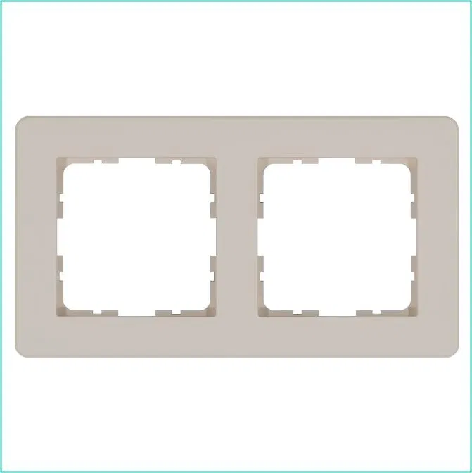 Рамка 2-м G-Flex тауп Jasmart G1102T