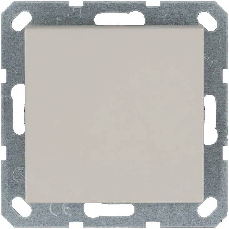 Переключатель проходной 1-кл. 10А IP20 механизм тауп Jasmart G3012T