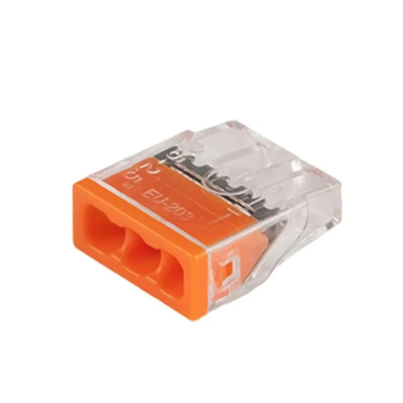 Клемма монтажная нажимного соединения PTC-3P 2273-203 450В 32А 0.14-4.0кв.мм JazzWay 5051003
