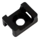 Площадка под хомуты PCP-S 22х16-100BL с монтажн. отверст. PA6.6 черн. (уп.100шт) JazzWay 5055209